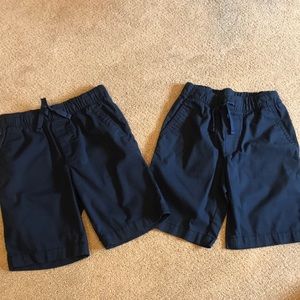 It’s navy dress shorts